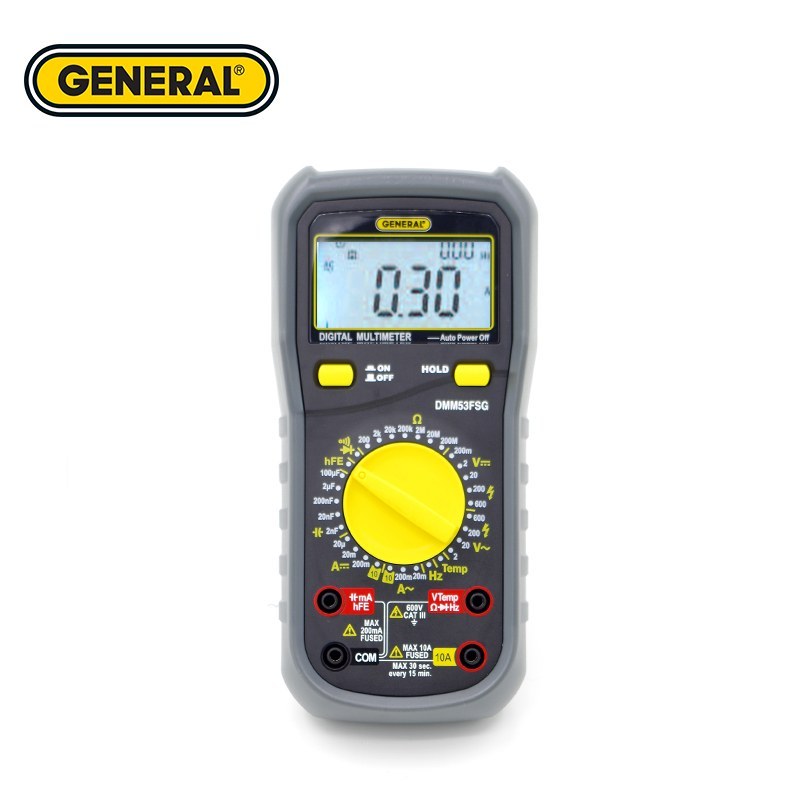 GENERAL 美國精耐DMM53FSG數字萬用表DMM53FSG